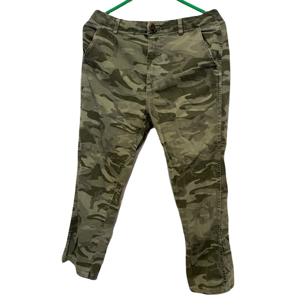 AMO Camo Slouch Trousers
